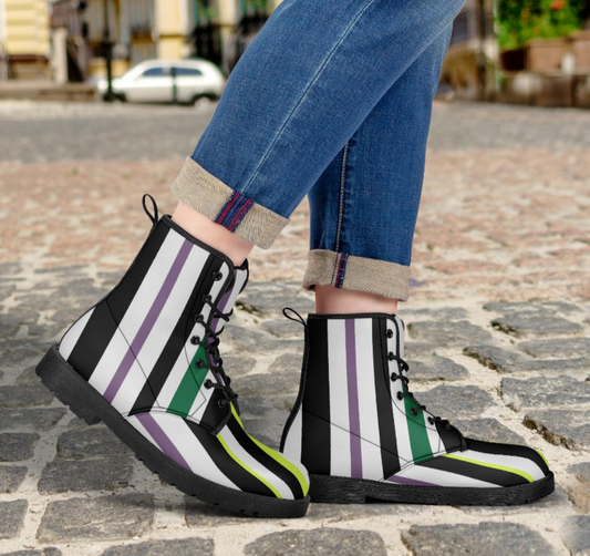 How to Accessorize Beetlejuice-Themed Striped Combat Boots: A Witchy and Wicked Guide*