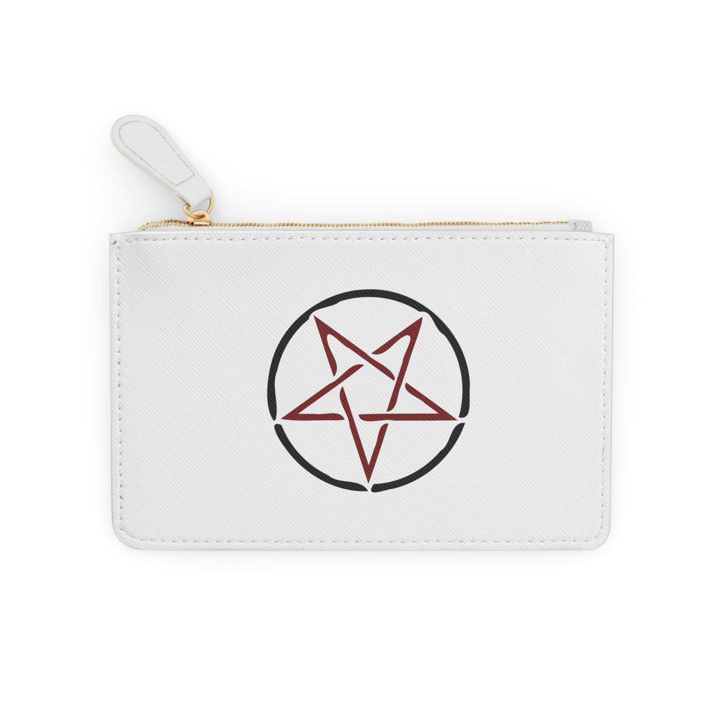 Satan Loves Me Vintage Mini Clutch Bag, Occult Theme, Halloween Gift