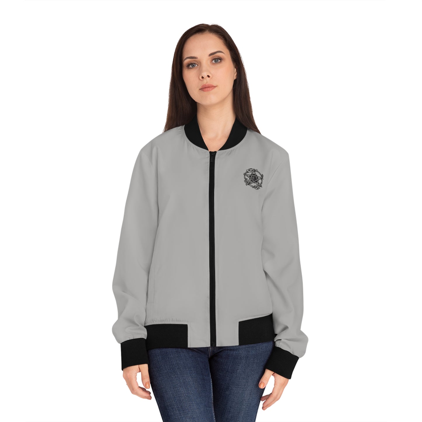 Long Live Witches Women's Bomber Jacket (AOP) Wiccan Women