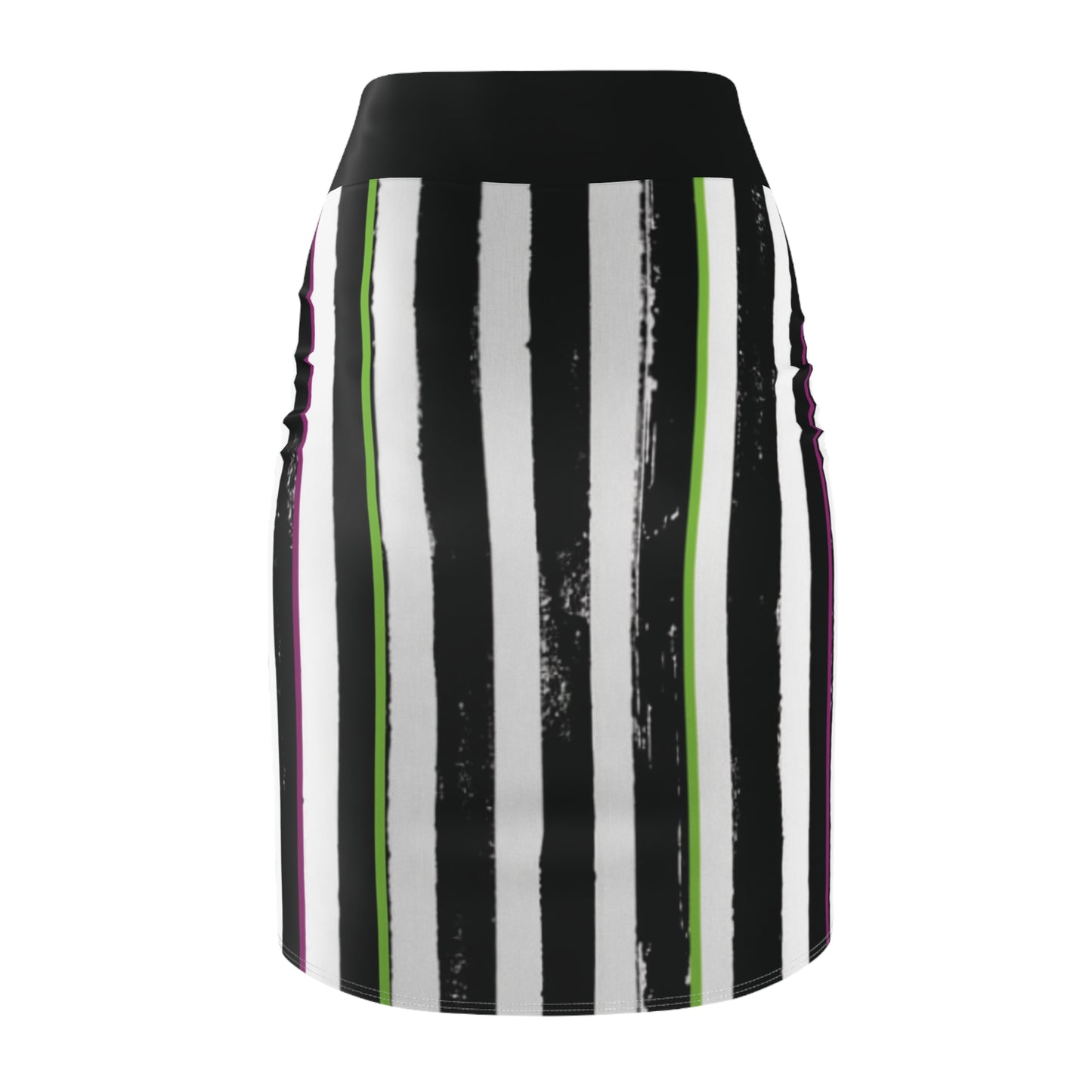 Beetlejuice Inspired Women's Pencil Skirt, Halloween Costume skirt