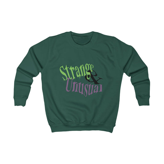 Beetlejuice Strange & Unusual Minimalist Kids Sweatshirt