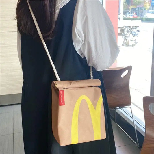 Mc Donald's sack purse & backpack